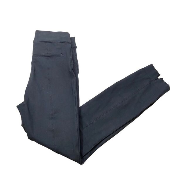 Ladies Spanx Black Ankle Length Spilt Hem Slimming Pants Size Small - Picture 3 of 13